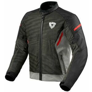 Rev'it! Jacket Torque 2 H2O Grey/Red XL Textildzseki kép