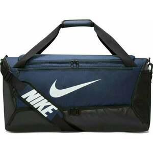 Nike Brasilia 9.5 Duffel Bag Midnight Navy/Black/White 60 L Sporttáska kép