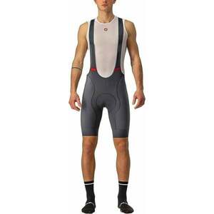 Castelli Competizione Bibshorts Gunmetal Gray 2XL Nadrág kerékpározáshoz kép