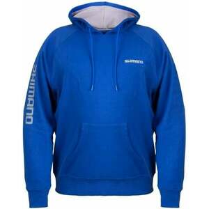 Shimano Fishing Horgászpulóver SHM Pull Over Hoodie Kék M kép