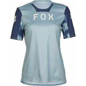 FOX Womens Defend Taunt Short Sleeve Dzsörzi Gunmetal L kép