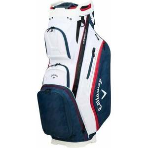 Callaway ORG 14 White/Navy Houndstooth/Red Cart Bag kép