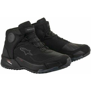 Alpinestars CR-X Drystar Riding Shoes Black/Black 45, 5 Motoros cipők kép