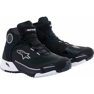 Alpinestars CR-X Drystar Riding Shoes Black/White 39 Motoros cipők kép