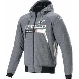 Alpinestars Chrome Ignition Hoodie Melange/Dark Gray/White 3XL Textildzseki kép