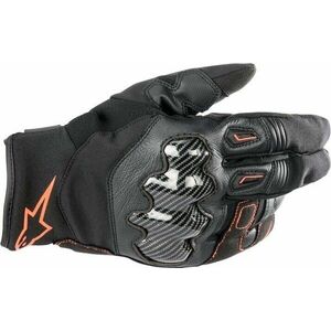 Alpinestars SMX-1 Drystar Gloves Black/Red Fluo 3XL Motoros kesztyűk kép