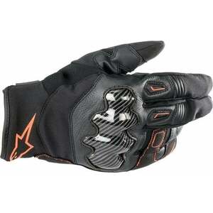 Alpinestars SMX-1 Drystar Gloves Black/Red Fluo L Motoros kesztyűk kép