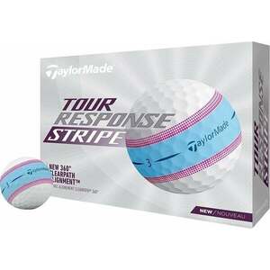 TaylorMade Tour Response Stripe Blue/Pink Golflabda kép