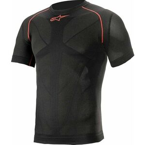 Alpinestars Ride Tech V2 Top Short Sleeve Summer Black Red M/L Funkcionális fehérnemű kép