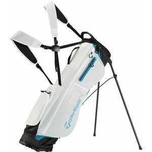 TaylorMade Flextech Superlite Stand Bag Ivory/Black/Blue kép