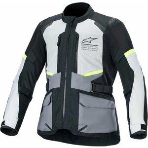 Alpinestars Andes Air Drystar Jacket Ice Gray/Dark Gray/Black 3XL Textildzseki kép