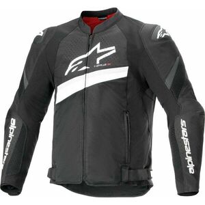 Alpinestars GP Plus R V4 Airflow Leather Jacket Black/White 48 Bőrdzseki kép