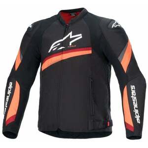 Alpinestars T-GP Plus V4 Jacket Black/Red/Fluo 3XL Textildzseki kép