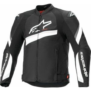 Alpinestars T-GP Plus V4 Jacket Black/White 3XL Textildzseki kép