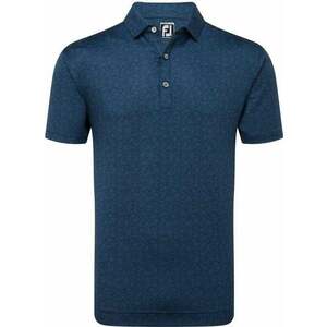 Footjoy Printed Floral Lisle Navy L Rövid ujjú póló kép