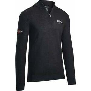 Callaway 1/4 Blended Merino Fekete tinta L Pulóver kép