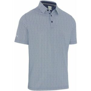 Callaway Tee Allover Print Mens Polo Peacoat L Rövid ujjú póló kép