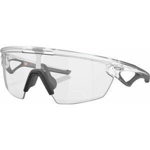 Oakley Sphaera 94030736 Matte Clear/Clear Photochromic Kerékpáros szemüveg kép