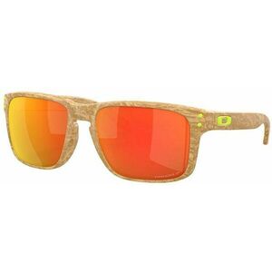 Oakley Holbrook 92290437 Stone Desert Tan/Prizm Ruby Polar Kerékpáros szemüveg kép