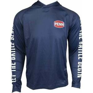 Penn Horgászpóló Pro Hooded Jersey Marine Blue L kép