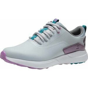 Footjoy Performa Grey/White/Purple 38 Női golfcipők kép