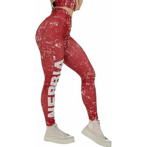 Nebbia Workout Leggings Rough Girl Red M Fitness nadrág kép