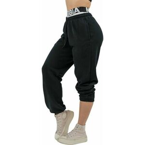 Nebbia Fitness Sweatpants Muscle Mommy Black M Fitness nadrág kép