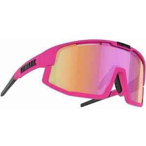 Bliz Vision 52001-43 Matt Neon Pink/Brown w Purple Multi plus Spare Jawbone Black Kerékpáros szemüveg kép