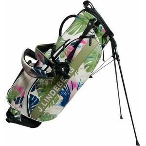 J.Lindeberg Play Print Stand Bag Calypso Oil Green kép