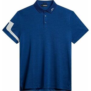 J.Lindeberg Heath Regular Fit Polo Estate Blue Melange M Rövid ujjú póló kép