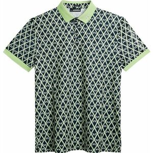 J.Lindeberg Tour Tech Reg Fit Print Mens Polo JL Navy M Rövid ujjú póló kép