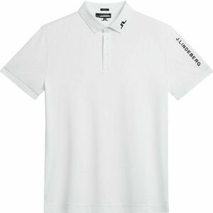 J.Lindeberg Tour Tech Slim Fit Mens Polo White L Rövid ujjú póló kép