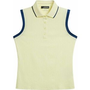 J.Lindeberg Lila Sleeveless Top Wax Yellow L Rövid ujjú póló kép