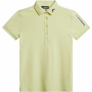 J.Lindeberg Tour Tech Womens Polo Wax Yellow L Rövid ujjú póló kép