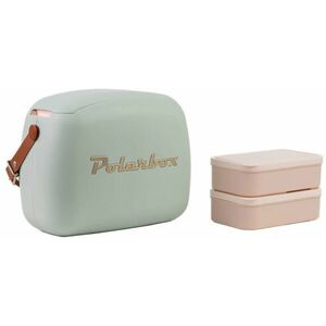 Polarbox Urban Retro Cooler Bag Matcha Gold 6 L kép