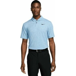 Nike Dri-Fit Tour Heather Mens Polo Light Photo Blue/Black S Rövid ujjú póló kép