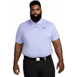 Nike Dri-Fit Tour Jacquard Mens Polo Rush Fuchsia/Lilac Bloom/Black L Rövid ujjú póló kép