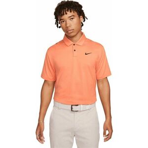 Nike Dri-Fit Tour Solid Mens Polo Orange Trance/Black S Rövid ujjú póló kép