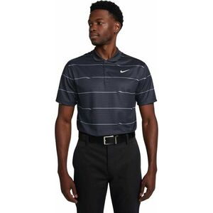 Nike Dri-Fit Victory Ripple Mens Polo Black/Dark Smoke Grey/White L Rövid ujjú póló kép