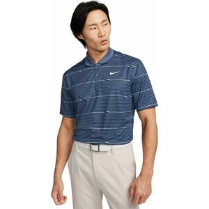 Nike Dri-Fit Victory Ripple Mens Polo Midnight Navy/Diffused Blue/White 2XL Rövid ujjú póló kép