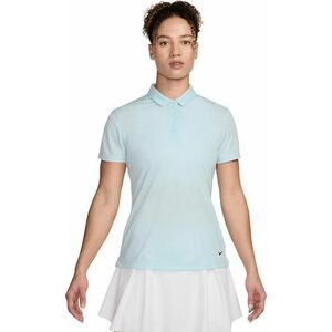 Nike Dri-Fit Victory Womens Polo Glacier Blue/Black L Rövid ujjú póló kép