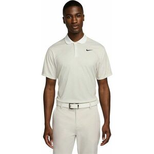 Nike Dri-Fit Victory+ Mens Polo Light Bone/Summit White/Black 2XL Rövid ujjú póló kép