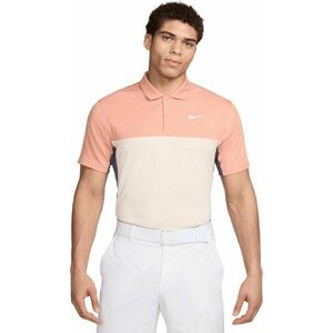 Nike Dri-Fit Victory+ Mens Polo Light Madder Root/Light Carbon/White L Rövid ujjú póló kép