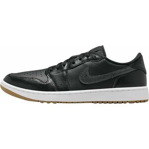 Nike Air Jordan 1 Low G Black/Gum Medium Brown/White/Anthracite 44 Férfi golfcipők kép