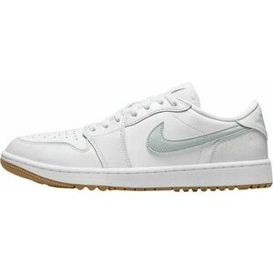 Nike Air Jordan 1 Low G White/Gum Medium Brown/Pure Platinum 44 Férfi golfcipők kép