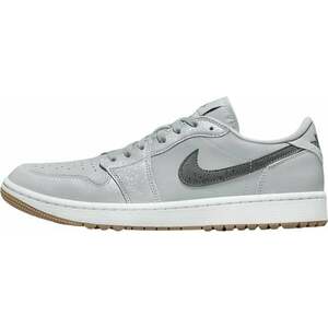 Nike Air Jordan 1 Low G Wolf Grey/White/Gum Medium Brown/Iron Grey 42 Férfi golfcipők kép