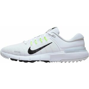 Nike Free Unisex White/Black/Pure Platinum/Wolf Grey 44 Férfi golfcipők kép