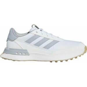 Adidas S2G Spikeless 24 White/Halo Silver/Gum 39 1/3 Junior golfcipők kép