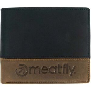 Meatfly Eddie Premium Leather Black/Oak Pénztárca kép