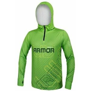 Delphin Horgászpóló Hooded Sweatshirt UV ARMOR 50+ Neon S kép